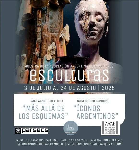 Flyer — Muestra en la Catedral de La Plata