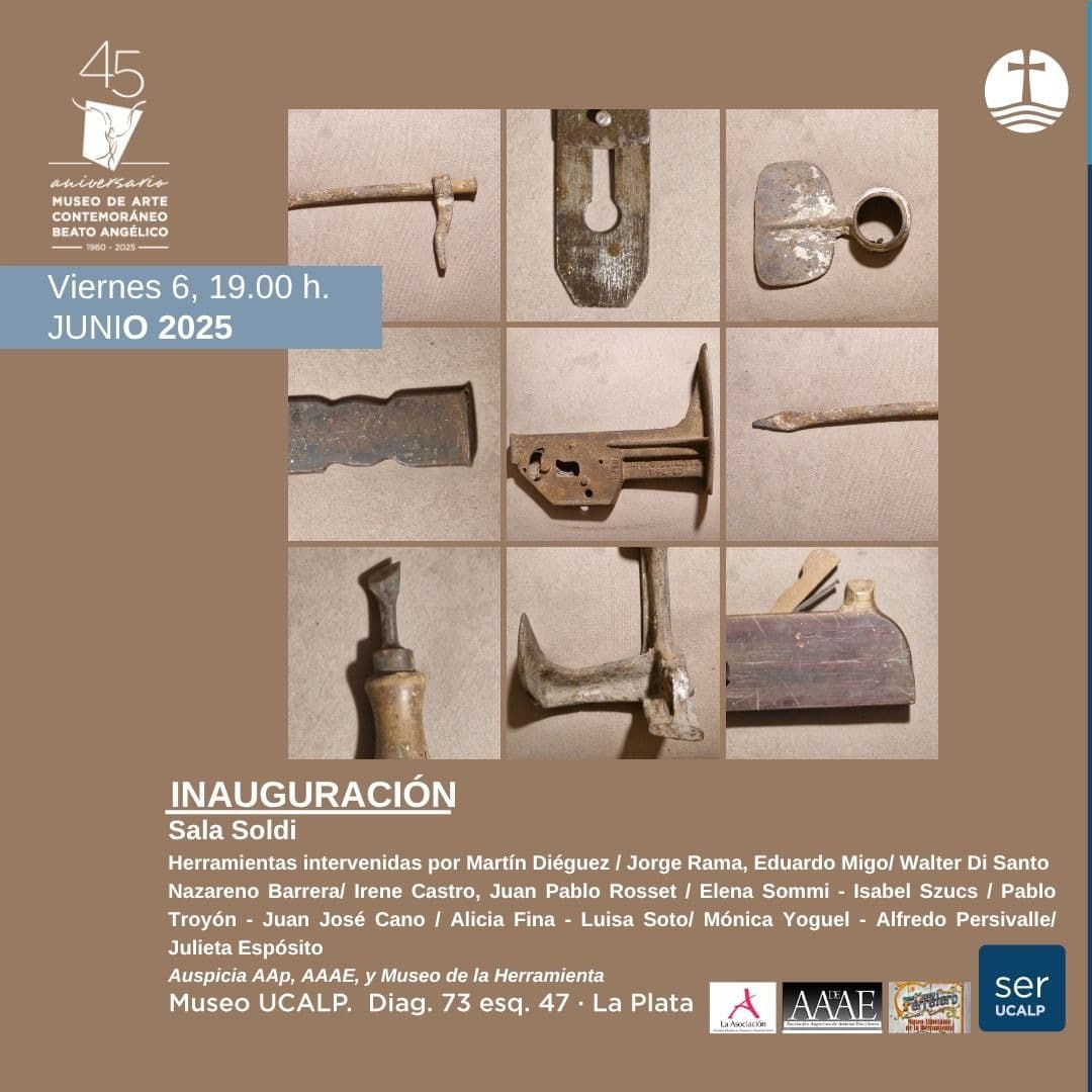 Flyer — Herramientas Intervenidas — Museo UCALP